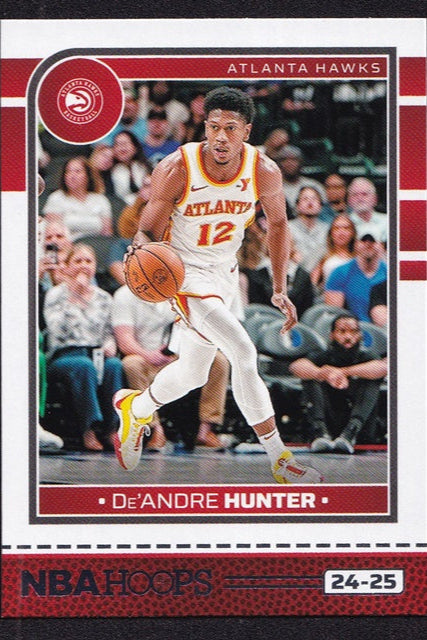 2024-25 Panini Hoops De'Andre Hunter Atlanta Hawks #91