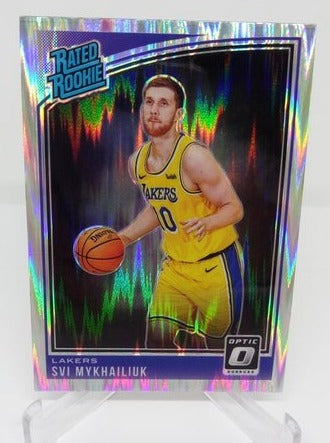 2018-19 Panini Donruss Optic Shock Prizm RC Svi Mykhailiuk