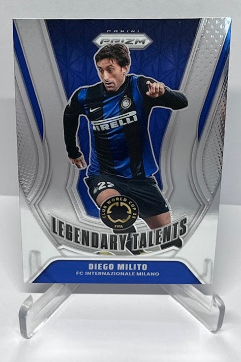 2025 Panini Prizm FIFA Club World Cup Legendary Talents Diego Milito Milano #8