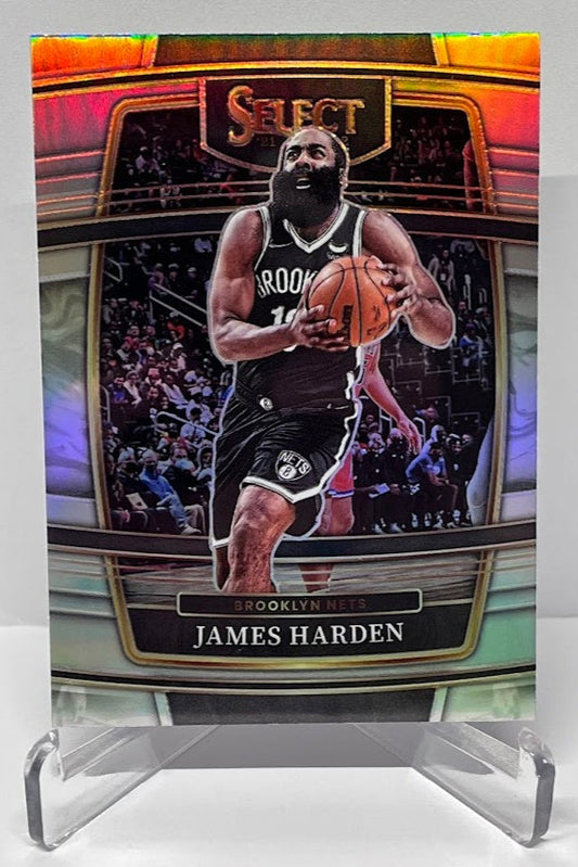 2021-22 Panini Select Prizm James Harden Brooklyn Nets #47