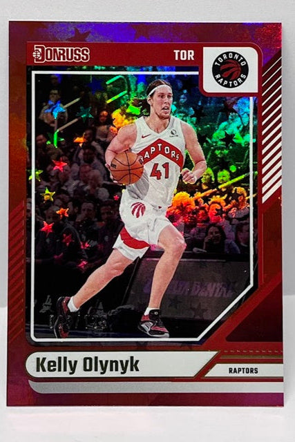 2024-25 Panini Donruss Red Stars Kelly Olynyk Raptors 003/125 #42 *6