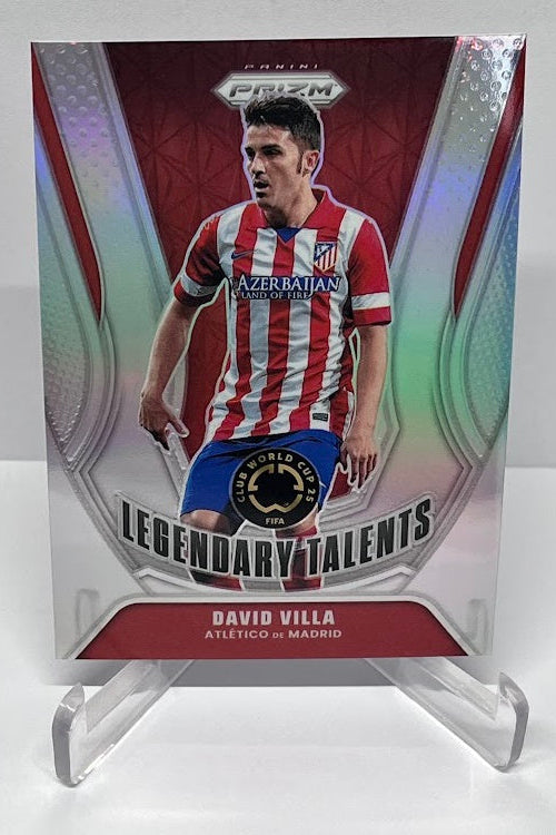 2025 Panini Prizm FIFA Club World Cup Legendary Talents David Villa Madrid #1