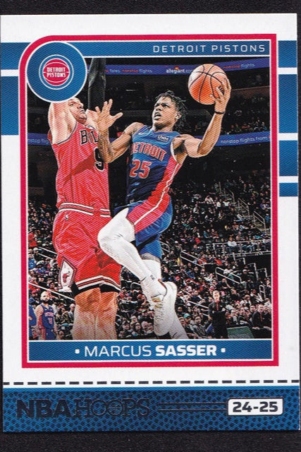 2024-25 Panini Hoops Marcus Sasser Detroit Pistons #125