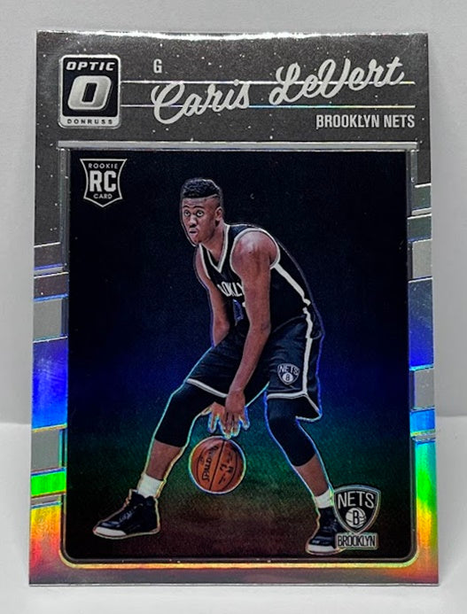 2016-17 Panini Donruss Optic Prizm RC Caris LeVert Nets #167