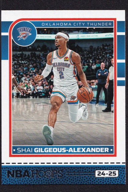 2024-25 Panini Hoops Shai Gilgeous-Alexander Pistons #126