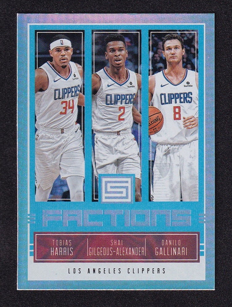 2018-19 Panini Status Harris Gilgeous-Alexander Gallinari Clippers #6