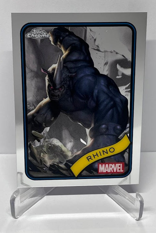 2025 Topps Chrome Marvel Rhino #39 *7