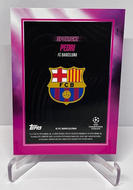 2024-25 Topps Showtime Pedri FC Barcelona *5