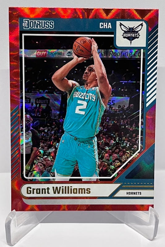 2024-25 Panini Donruss Red Grant Williams Charlotte Hornets #52 *6