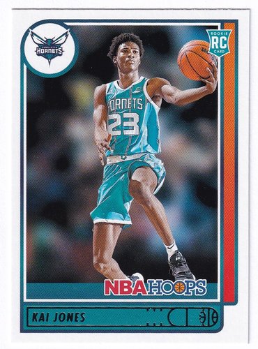 2021-22 Panini Hoops RC Kai Jones Hornets #230