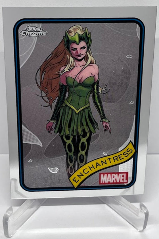 2025 Topps Chrome Marvel Enchantress #43 *7