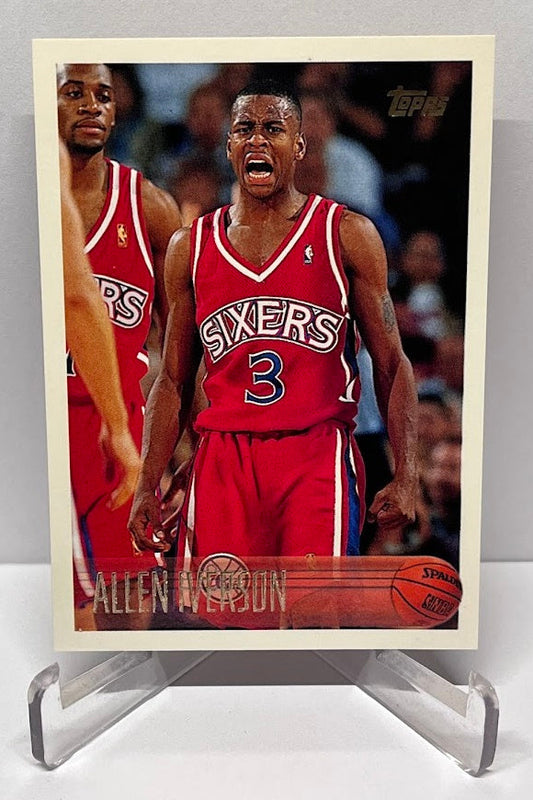 1996 Topps RC Allen Iverson Philadelphia 76ers #171