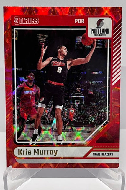 2024-25 Panini Donruss Red Kris Murray Portland #33 *6