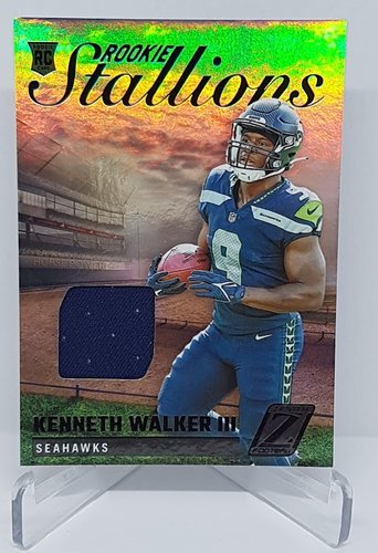 2022 Panini Zenith Rookie Stallions RC Kenneth Walker III Seahawks
