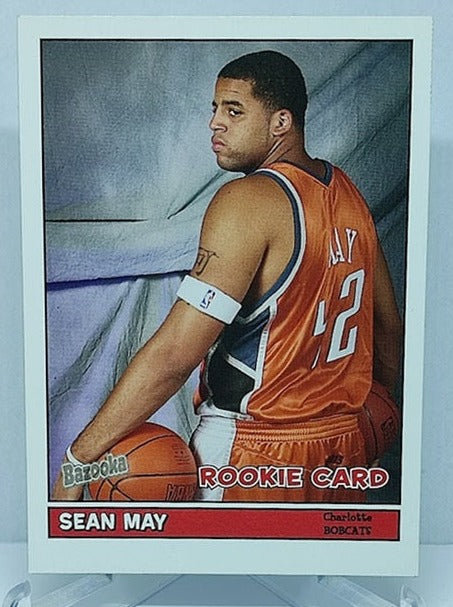 2005 Topps Bazooka RC Sean May Bobcats #173