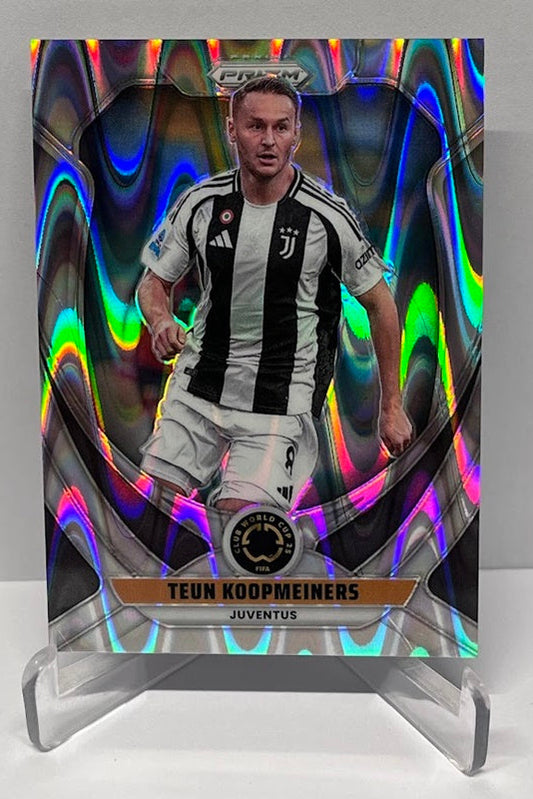 2025 Panini Prizm FIFA Club World Cup Seismic Prizm Teun Koopmeiners #125