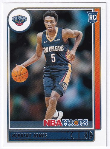 2021-22 Panini Hoops RC Herbert Jones Pelicans #243