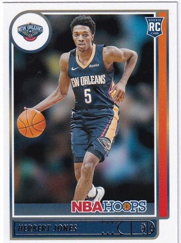 2021-22 Panini Hoops RC Herbert Jones Pelicans #243