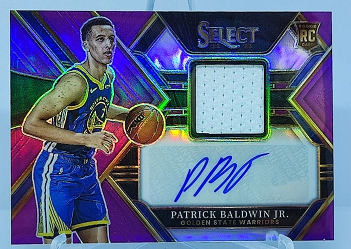 2022-23 Panini Select Purple Prizm Rookie Jersey Patrick Baldwin 42/99