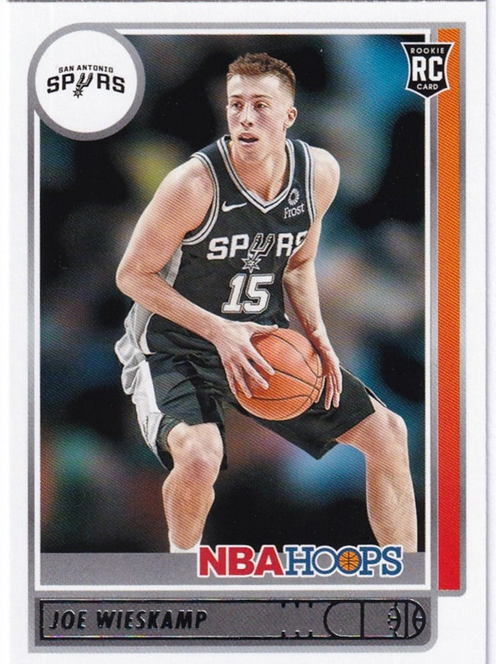 2021-22 Panini Hoops RC Joe Wieskamp Spurs #245