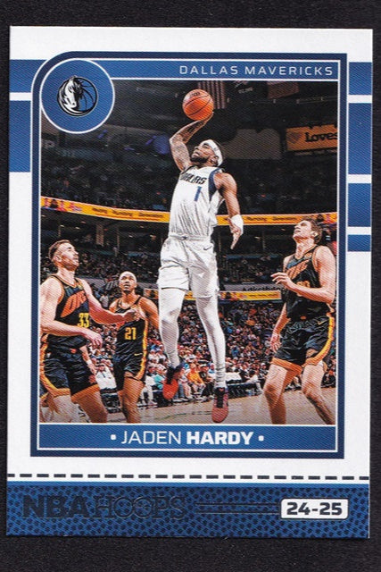 2024-25 Panini Hoops Jaden Hardy Dallas Mavericks #160