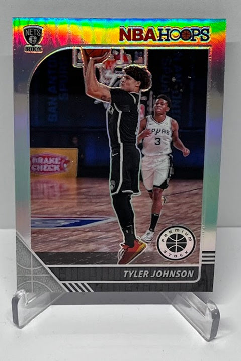 2019-20 Panini Hoops Premium Prizm Tyler Johnson Nets #155