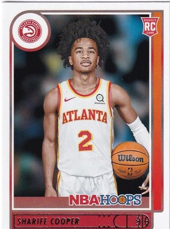 2021-22 Panini Hoops RC Sharife Cooper Hawks #249