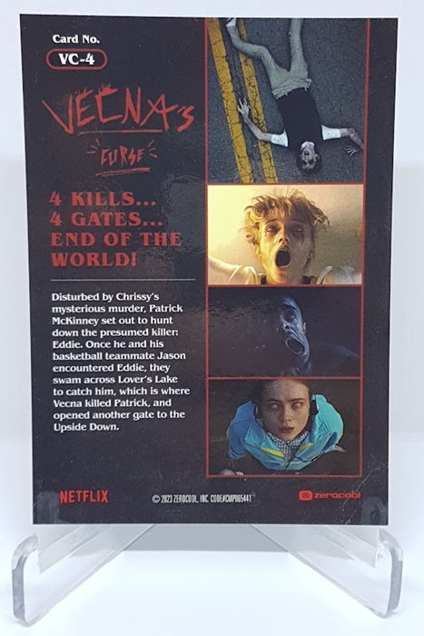 2023 Zerocool Stranger Things 4 Vecnas Curse Patrick McKinney VC-4