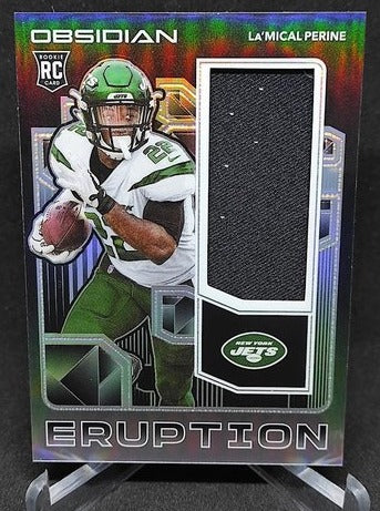 2020 Panini Obsidian RC La'Mical Perine NY Jets 003/100