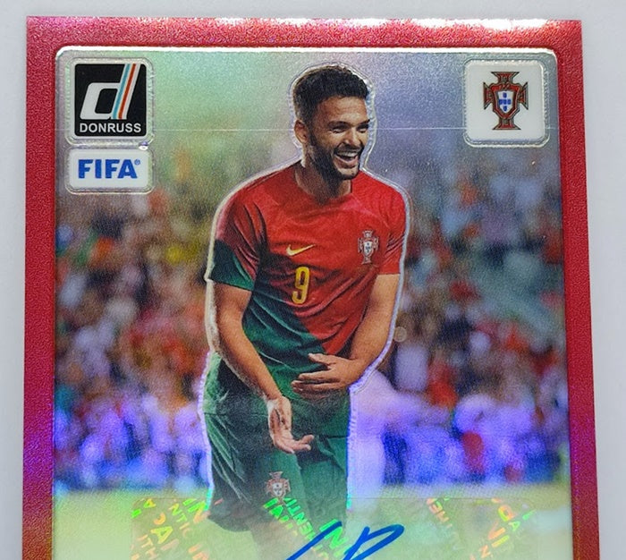 2023-24 Panini Donruss FIFA Prizm Beautiful Game AU Goncalo Ramos Portugal 04/49