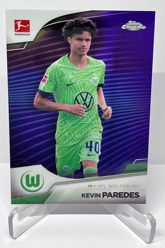 2022-23 Topps Chrome Kevin Paredes VFL Wolfsburg 205/299 #95