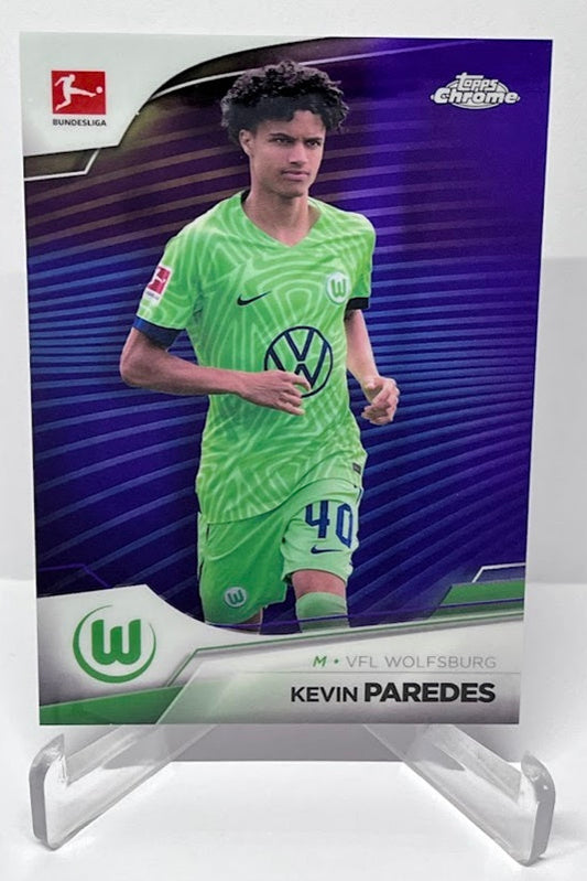 2022-23 Topps Chrome Kevin Paredes VFL Wolfsburg 205/299 #95