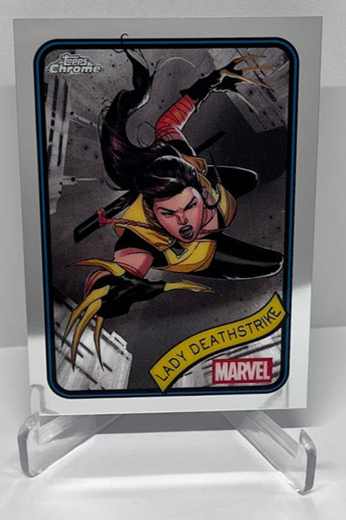 2025 Topps Chrome Marvel Lady Deathstrike #64 *7
