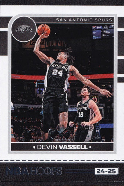 2024-25 Panini Hoops Devin Vassell San Antonio Spurs #195