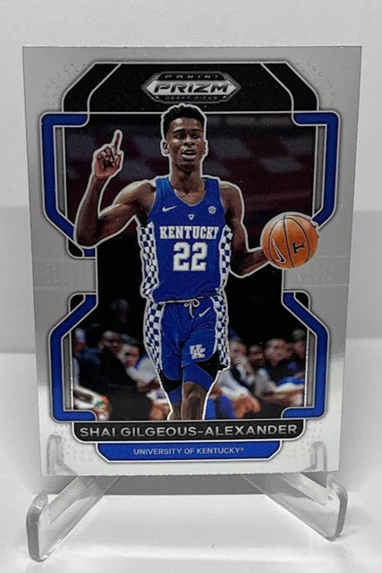 2022 Panini Prizm Draft Picks Shai Gilgeous Alexander Kentucky #43