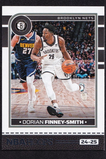 2024-25 Panini Hoops Dorian Finney-Smith Brooklyn Nets #204