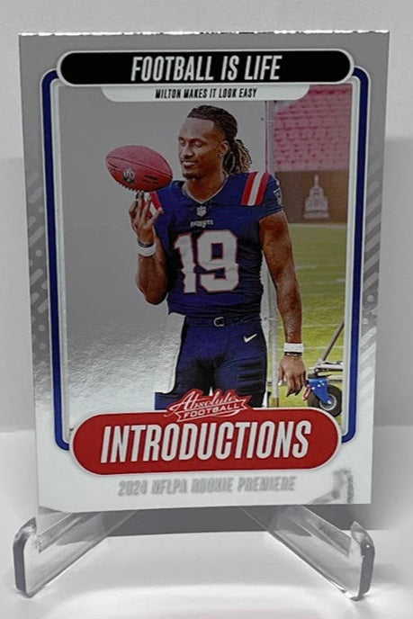 2024 Panini Absolute Introductions Joe Milton New England Patriots #I-JMN *3