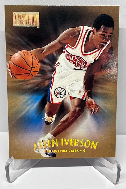 1997 Skybox Premium Allen Iverson Philadelphia 76ers #100