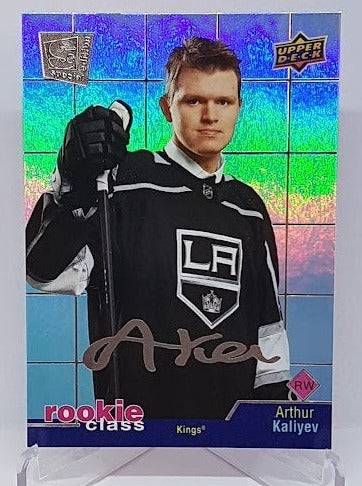 2020-21 Upper Deck Extended Series Rookie Class Arthur Kaliyev LA Kings RC-44