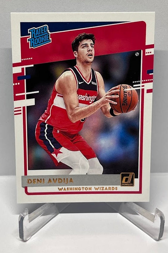 2020-21 Panini Donruss Rated Rookie RC Deni Avdija Washington #205