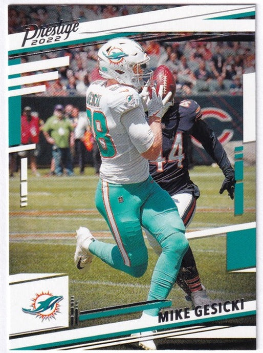 2022 Panini Presige Mike Gesicki Dolphins #184