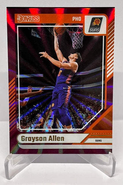 2024-25 Panini Donruss Holo Maroon Laser Grayson Allen Suns #41 *6
