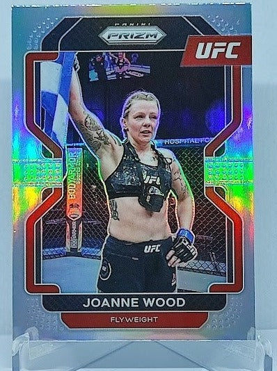 2022 Panini Prizm UFC Silver Prizm Joanne Wood #195