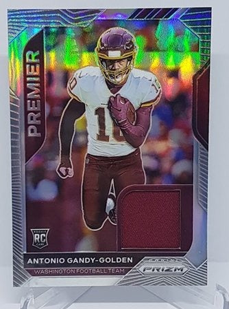 2020 Panini Prizm Premier RC Antonio Gandy-Golden Washingto