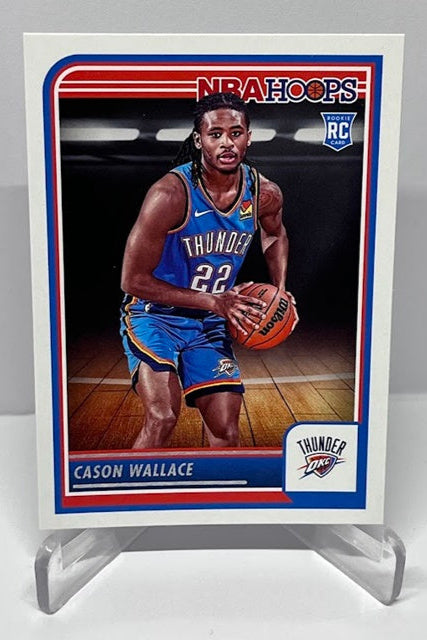2023-24 Panini Hoops RC Cason Wallace Oklahoma City Thunder #252