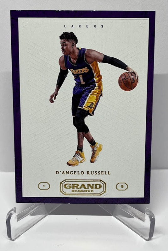 2016-17 Panini Grand Reserve D'Angelo Russell Lakers #39