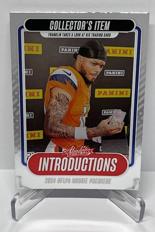 2024 Panini Absolute Introductions Troy Franklin Denver Broncos #I-TFN *3