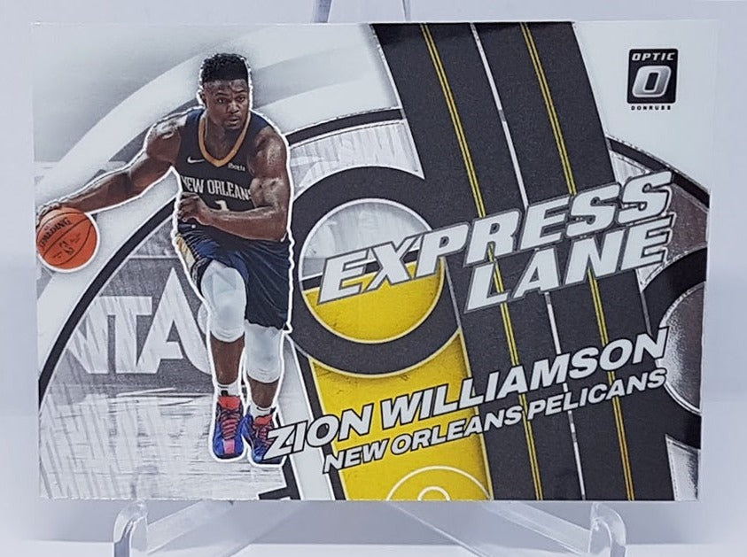 2021-22 Panini Donruss Optic Express Lane Zion Williamson Pelicans #12