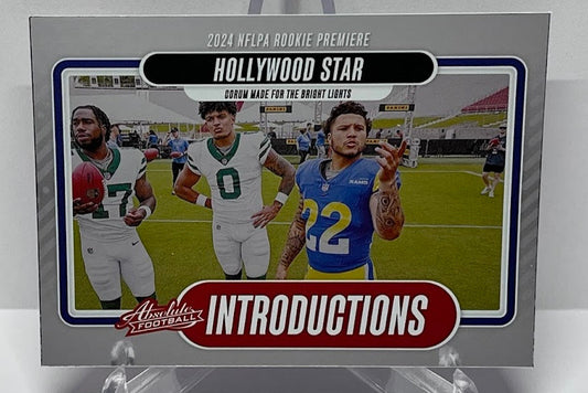 2024 Panini Absolute Introductions Blake Corum Los Angeles Rams #I-BCM *3