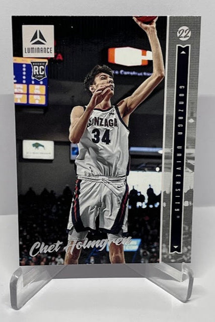 2022 Panini Chronicles Luminance RC Chet Holmgren Gonzaga #26